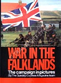 Book cover of War in the Falklands  by Sunday Express 